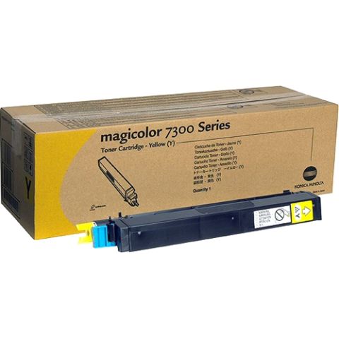 Konica Minolta 8938134, Toner Cartridge Yellow, Magicolor 7300- Original