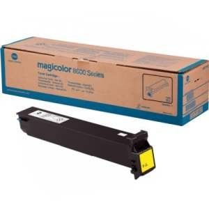 Konica Minolta A0D7233, Toner Cartridge Yellow, Magicolor 8600, 8650- Original