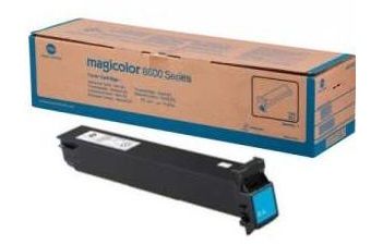 Konica Minolta A0D7433, Toner Cartridge Cyan, Magicolor 8600, 8650- Original