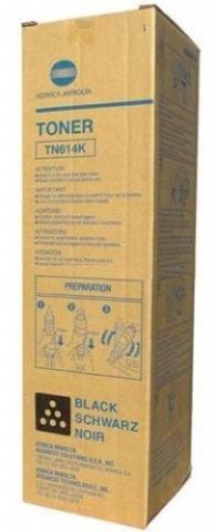 Konica Minolta TN-614BK, Toner Cartridge Black, Bizhub Pro C65HC- Original