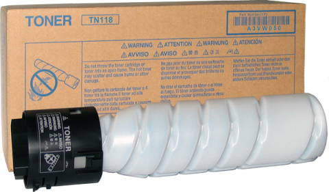 Konica Minolta A3VW050, Toner Cartridge Black, Bizhub 164, 184, 215, 226- Original