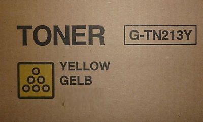 Konica Minolta G-TN213Y, Toner Cartridge Yellow, Bizhub C203, C253- Original