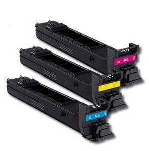 Konica Minolta A0DK452, A0DK352, A0DK252, Toner Cartridge HC  Value Pack, Magicolour 4650DN, 4690MF, 4695MF- Original