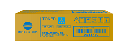 Konica Minolta AE1Y430, Toner Cartridge Cyan, Bizhub C3120- Original