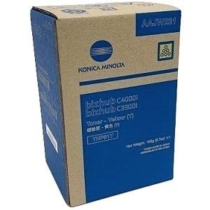 Konica Minolta AAJW251, Toner Cartridge Yellow, Bizhub C3300, C4000- Original 