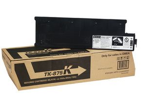 Kyocera Mita TK-875K, Toner Cartridge Black, TASKalfa 550C, 650C, 750C- Original