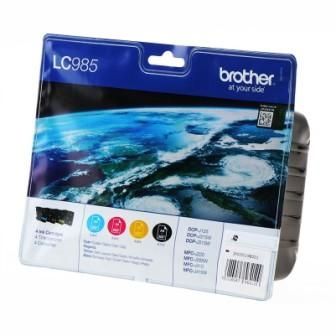 Brother LC985VALBPDR, Ink Cartridge Multipack, DCP-J125, MFC-J415W, MFC-J410- Original