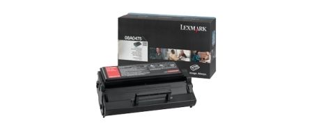 Lexmark 08A0475, Toner Cartridge Black, Optra E320, E322- Original 