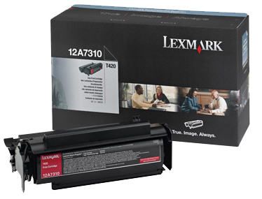 Lexmark 12A7310, Toner Cartridge Black, T420- Original