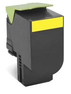Lexmark 70C2HY0, 702HY, Return Program Toner Cartridge HC Yellow, CS310, CS410, CS510- Original