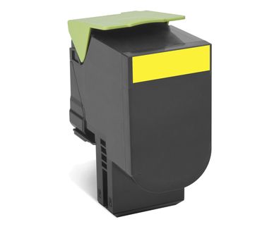 Lexmark 70C2XYE, Toner Cartridge Extra HC Yellow, CS510- Original 