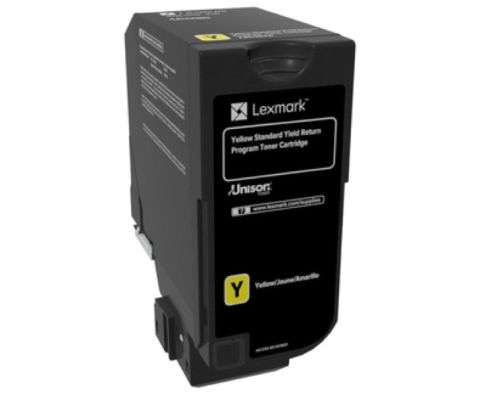 Lexmark 74C2SY0, Toner Cartridge Yellow Return Program, CS720, CS725- Original