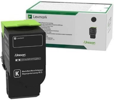 Lexmark C2320K0, Return Program Toner Cartridge Black, C2325, C2425, C2535, MC2640- Original