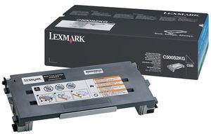 Lexmark C500S2KG Toner Cartridge, C500, X500, X502 - Black Genuine