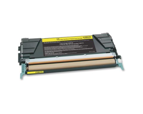 Lexmark C746A2YG, Toner Cartridge Yellow, C746, C748- Original