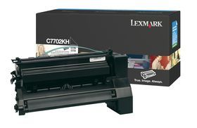 Lexmark C7702KH, Toner Cartridge HC Black, C770, C772, C722- Original