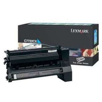 Lexmark C7722CX, Toner Cartridge Extra HC Cyan, C772, X722- Original
