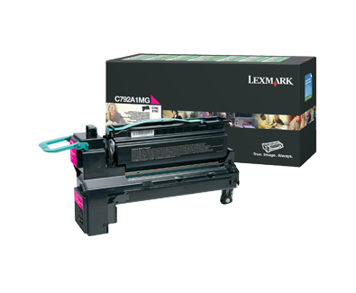 Lexmark C792A1MG, C792/X792 Toner Cartridge 6k - Magenta