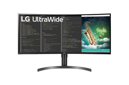 LG 35WN75CP-B, LED monitor- curved- 35"- HDR 