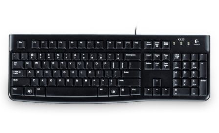 Logitech 920-002524, Wired USB Keyboard QWERTY 