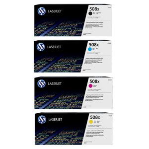 HP 508X, HC Toner Cartridge Value Pack, M552dn, M553, M577- Original