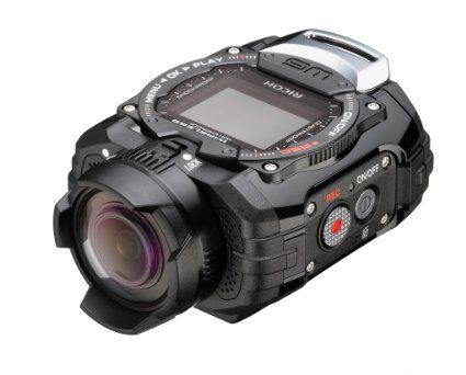 Ricoh Pentax WG-M1, Tough Waterproof Digital Action Camera- Black
