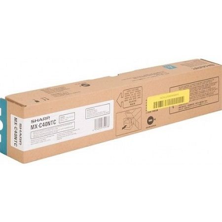 Sharp MX-C40NTC, Toner Cartridge Cyan, MX-C311, C312, C401, C402- Original