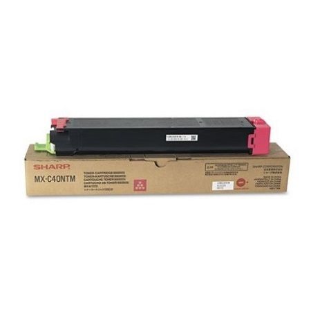 Sharp MX-C40NTM, Toner Cartridge Magenta, MX-C311, C312, C401, C402- Original