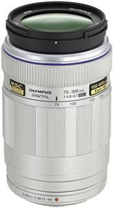 Olympus Pen 75-300mm (150-600mm Equiv) Silver Lens
