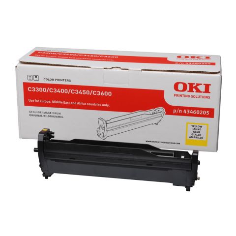 OKI 01247401, Drum Unit Yellow , ES8430, ES8451, ES8460, ES8461- Original