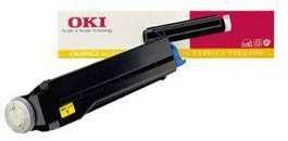 OKI 41012306 Toner Cartridge, Page 8C - Yellow Genuine