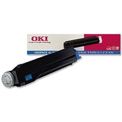 OKI 41012308 Toner Cartridge, Page 8C - Cyan Genuine