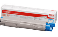 Oki 43459323, Toner Cartridge Cyan, C3520, C3530, MC350, MC360- Original