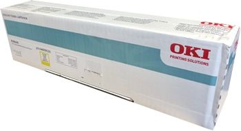 Oki 44059125, Toner Cartridge Yellow, ES8430- Genuine