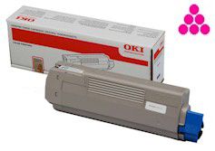 OKI 44059258 Toner Cartridges Magenta,OKI ES8451, ES8461- Genuine