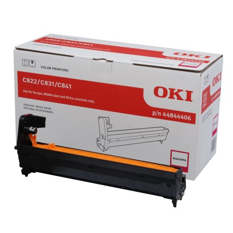 Oki 44844406, Drum Unit Magenta, C822, C831, C841- Original