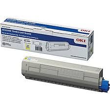 Oki 44844509, Toner Cartridge Yellow, C831, MC873- Original