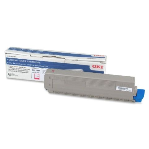 Oki 44844510, Toner Cartridge Magenta, C831, MC873- Original