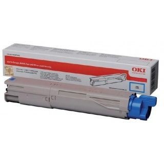 Oki 45862839, Toner Cartridge Cyan, MC853, MC873- Original
