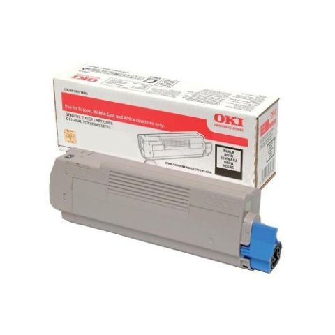Oki 46443104, Toner Cartridge HC Black, C823, C833, C843- Original