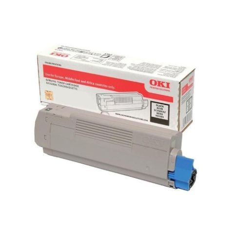 Oki 46471104, Toner Cartridge Black, C823, C833, C843- Original