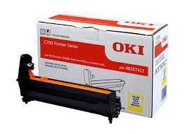 Oki 46507413, Drum Unit Yellow, C712- Original 