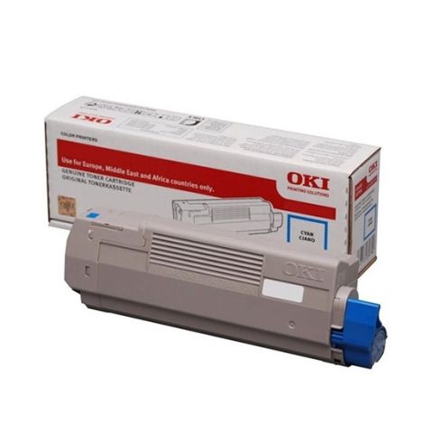 Oki 46507615, Toner Cartridge Cyan, C712- Original 