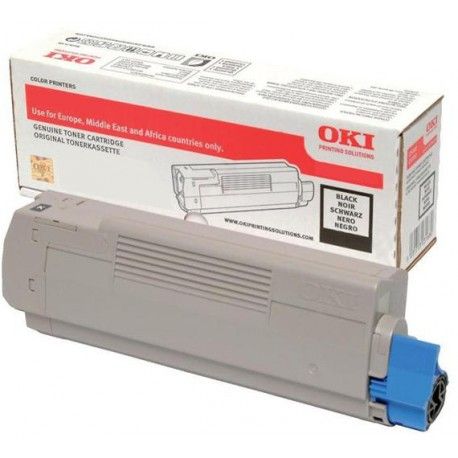 Oki 46507616, Toner Cartridge Black, C712- Original