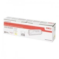Oki 46861305, Toner Cartridge HC Yellow, C824, C834, C844- Original