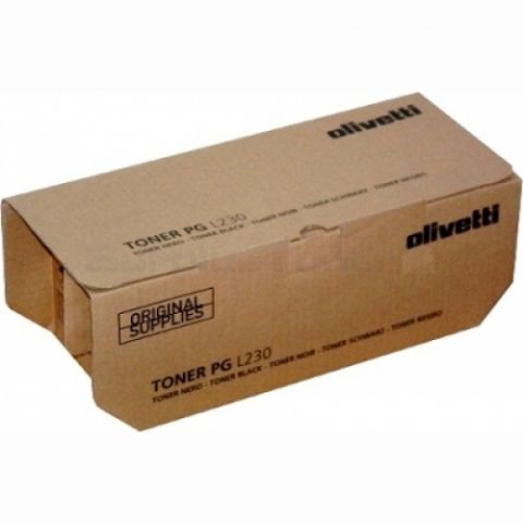 Olivetti B0708, Toner Cartridge Black, PG L230- Original
