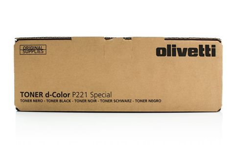 Olivetti B0767, Toner Cartridge HC Black, D-Color P221- Original 