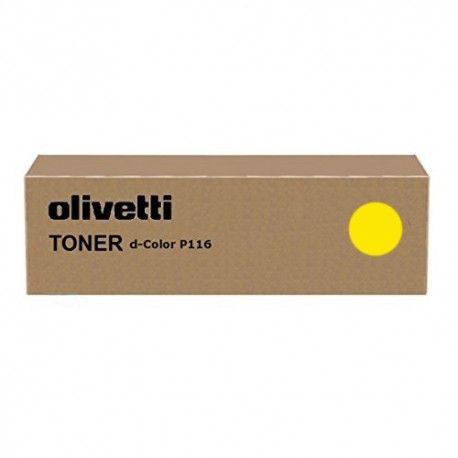 Olivetti B0799, Toner Cartridge Yellow, D-COLOR P116- Original