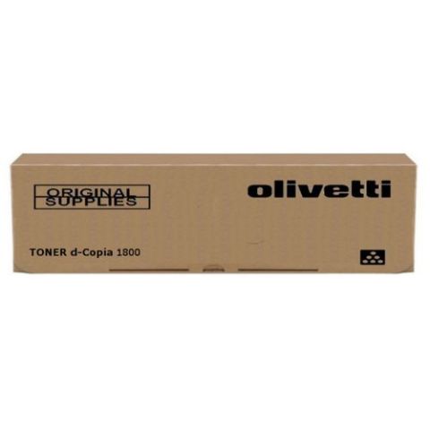 Olivetti B0839, Toner Cartridge Black, D-Copia 1800, 2200- Original 
