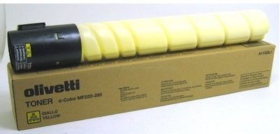 Olivetti B0855, Toner Cartridge Yellow, D-COLOR MF220, MF280- Original